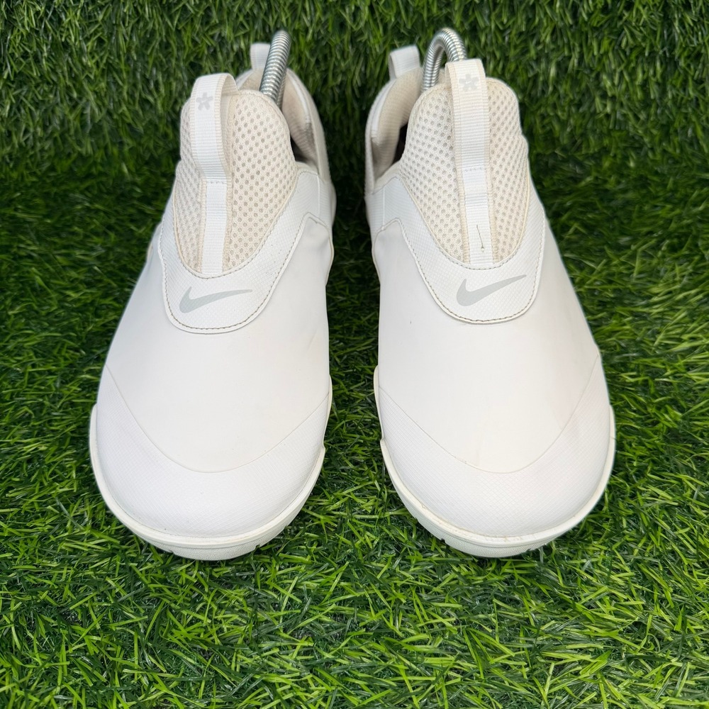 Nike Air Zoom Pulse Women 7 Slip On White Pure Platinum Nurse Shoe CT1629-100